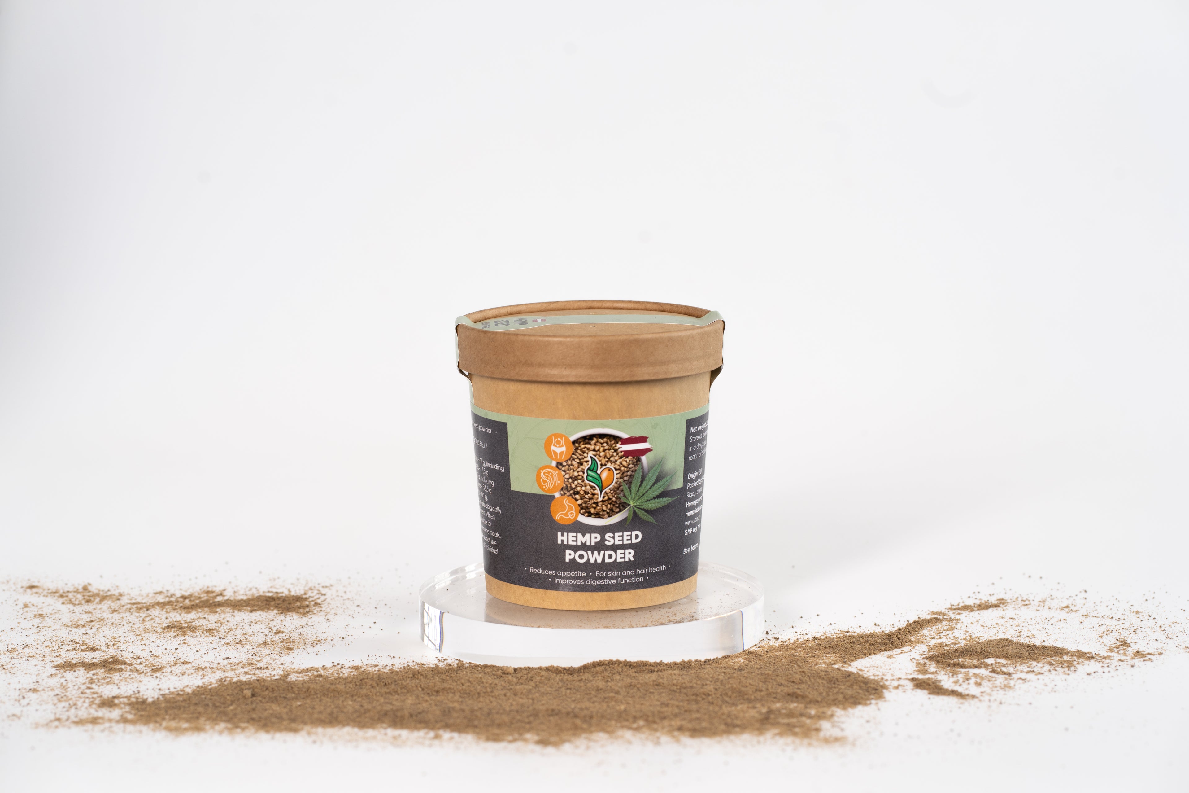 Hemp powder, 200 g.