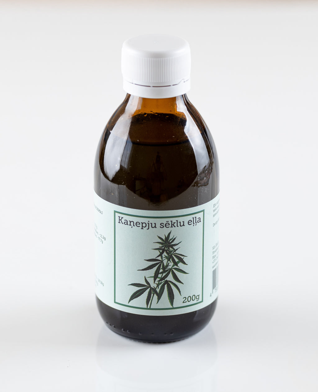 Hemp oil, 200 ml.