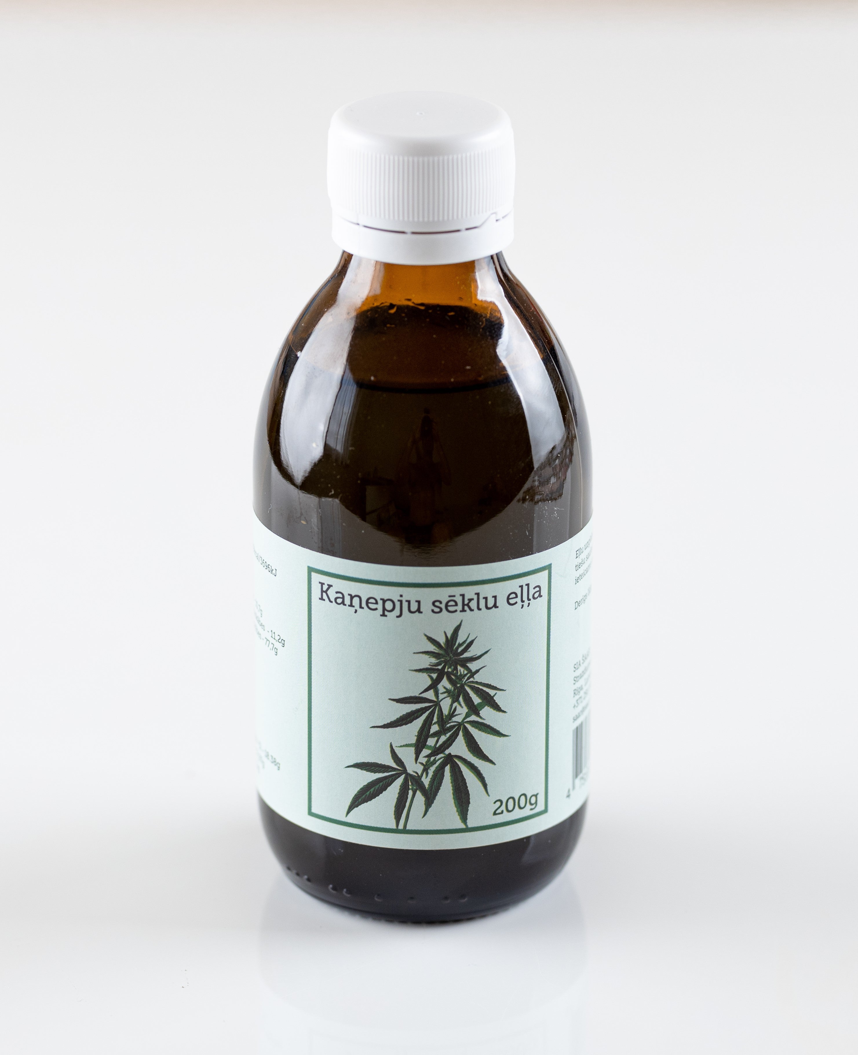 Hemp oil, 200 ml.