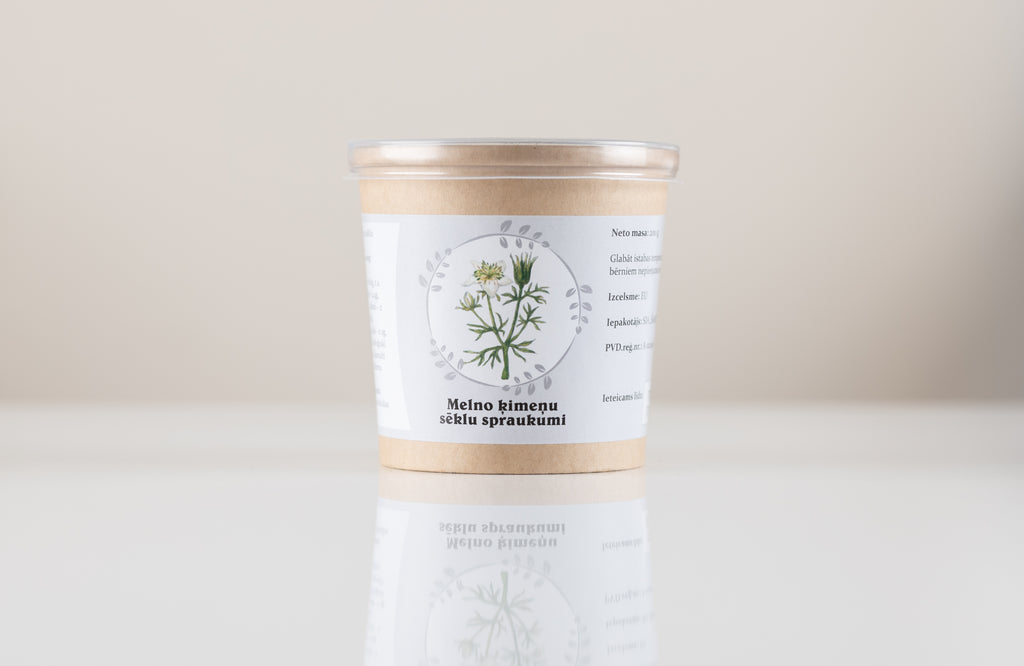 Black cumin powder, 200 g.